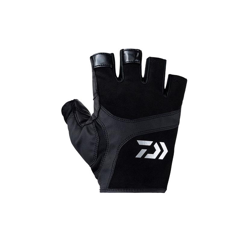 かつ ダイワ DG-8123 ゲームグローブ 5本カット ブラック XL : 釣具の