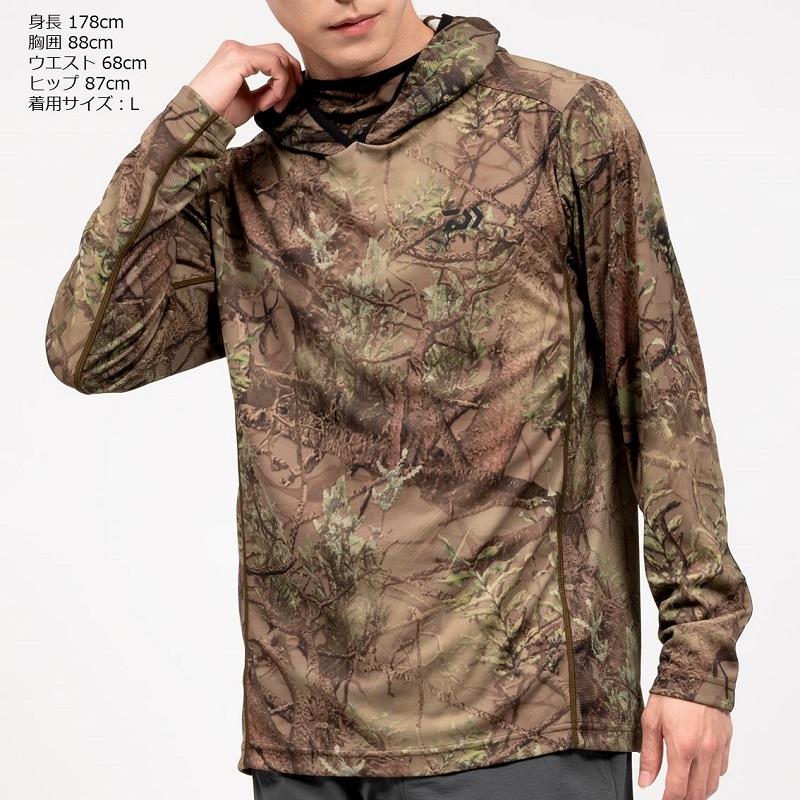 ダイワ DE-3623 サイレントゲームシャツ リアルレイク XL : 釣具のFTO