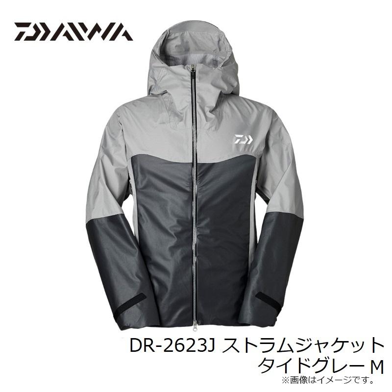 【現品限り】 ダイワ ウェア DR-2623J ストラムジャケット M タイドグレー DAIWA（ダイワ） DR-2623J ストラムジャケット タイドグレー M : 釣具
