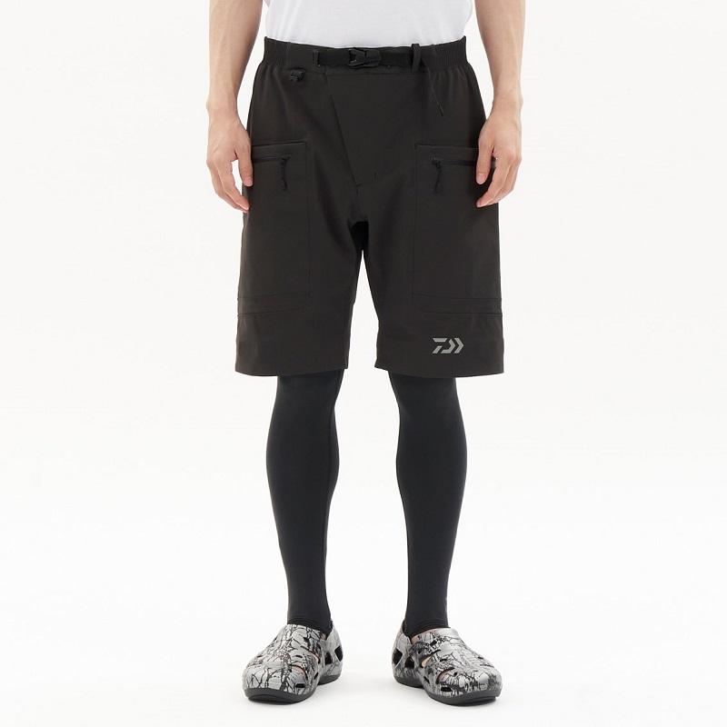 DAIWA DR-5023P コーデュラ ショートレインパンツ ライトグレーL DAIWA（ダイワ） DR-5023P コーデュラショートレインパンツ ライト