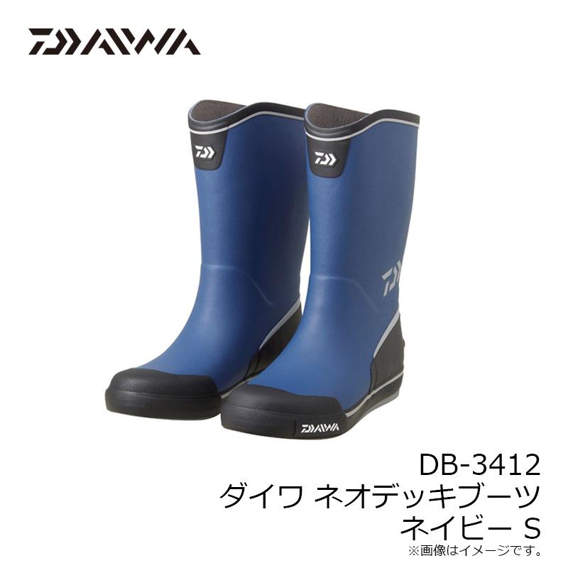 DAIWA（ダイワ） DB-3412 ダイワネオデッキブーツ ネイビー S : 釣具の