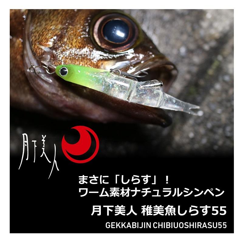 DAIWA（ダイワ） 月下美人 稚美魚しらす 55 グローピンク : 釣具のFTO