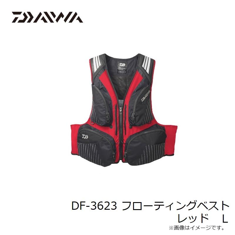 ダイワ DF-3623 フローティングベスト レッド L : 釣具のFTO ヤフー店