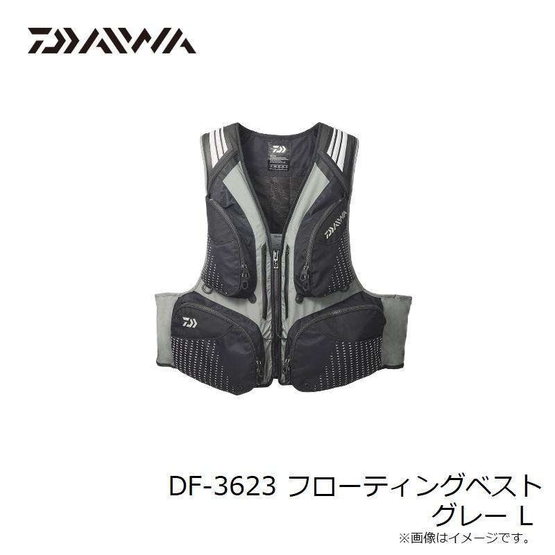 ダイワ DF-3623 フローティングベスト グレー L : 釣具のFTO ヤフー店