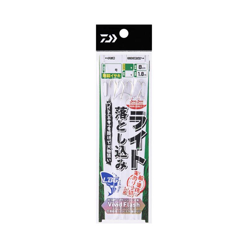 4セット ダイワ 快適船仕掛け 胴突 ウマヅラハギ4本針2セット 11-4-6