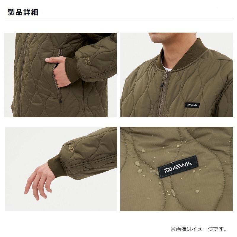 ダイワ DJ-5923 CORDURAR MA-1ジャケット ブラック M ダイワ 防寒服アウター DJ-5923 コーデュラ MA-1ジャケット ブラック L