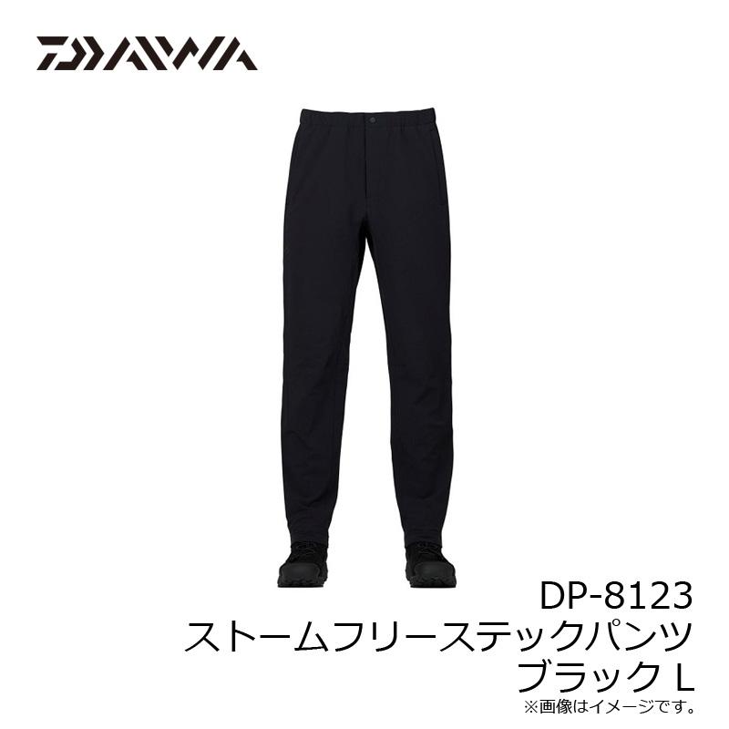 ダイワ　ストームフリースジャケット、パンツのセット DAIWA（ダイワ） DP-8123 ストームフリーステックパンツ ブラック L