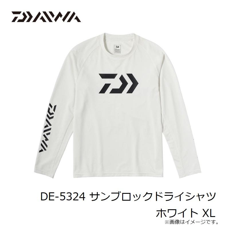 DAIWA（ダイワ） DE-5324 サンブロックドライシャツ ホワイト XL