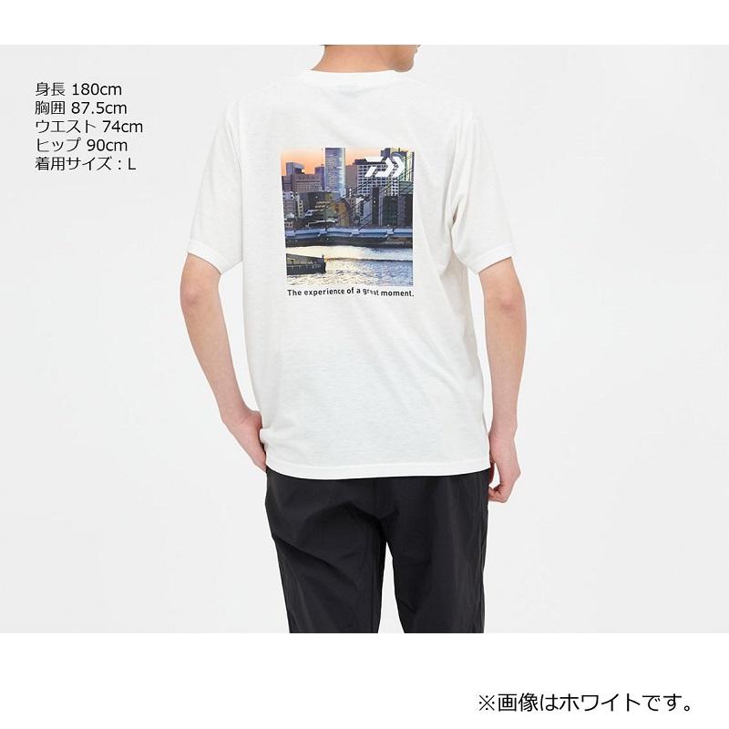 ダイワ　DE-6424 フィッシングネットTシャツ アーバンサイド ブラック XL｜yfto2｜05