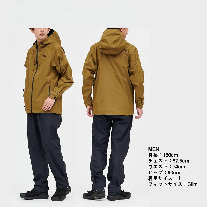 DAIWA（ダイワ） DR-3324 RAINMAXコンパクトレインスーツ レッド 2XL