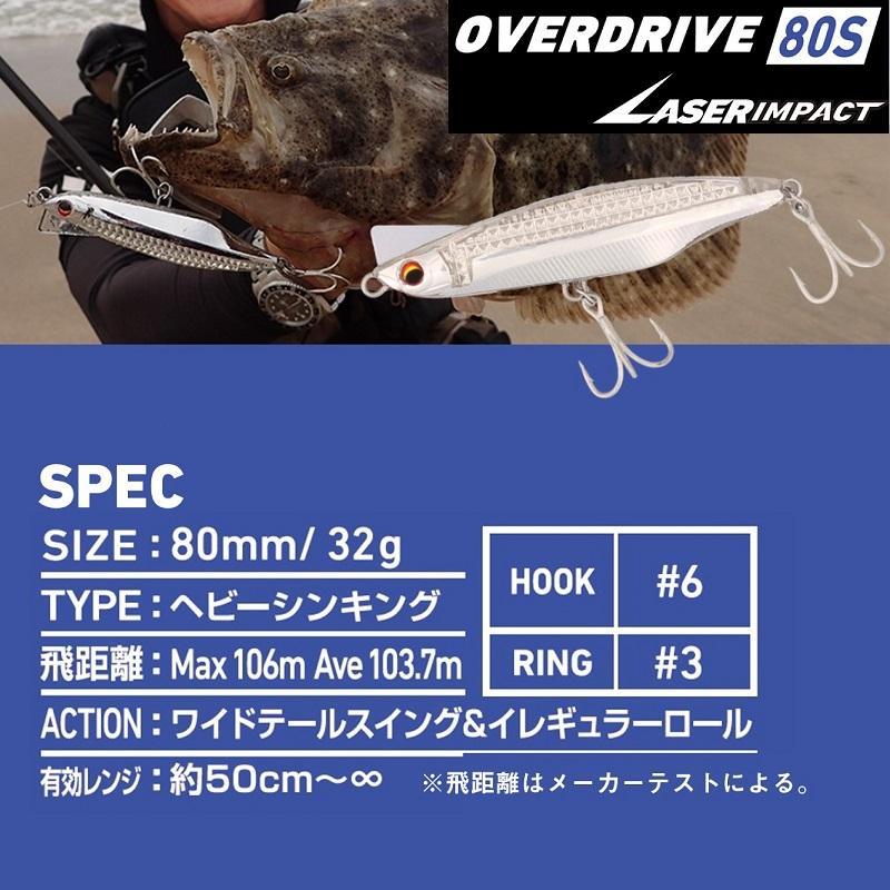 ダイワ DAIWA（釣り） ダイワ オーバードライブ 80S-LI LIシロギス