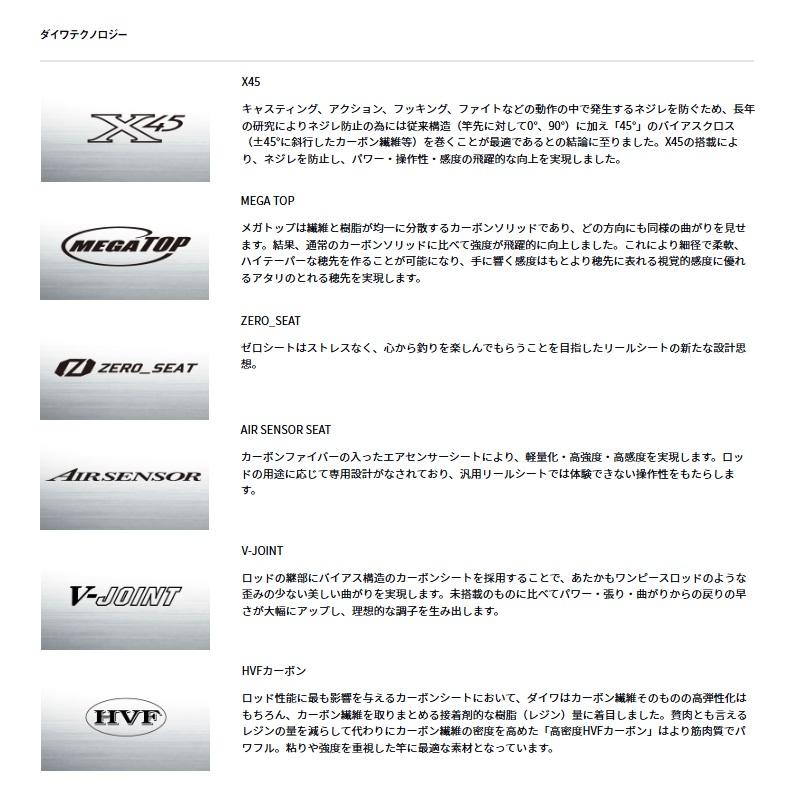 DAIWA（ダイワ） エメラルダス MX イカメタル K410LB-S・W / 船 竿 鉛