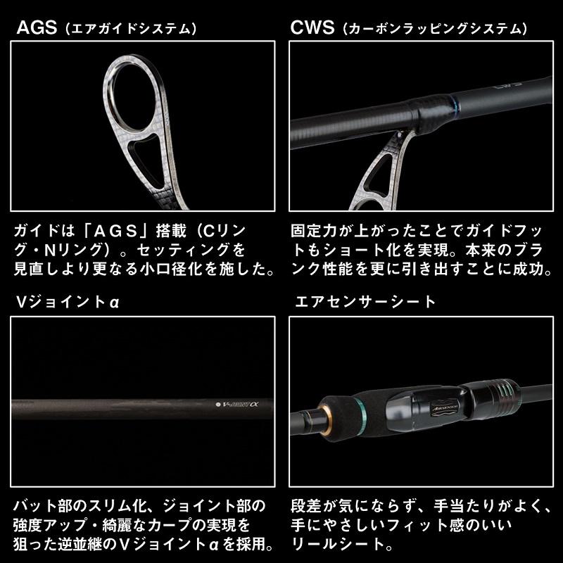 DAIWA（ダイワ） エメラルダス ストイスト ST 70MMH-S / エギ 竿
