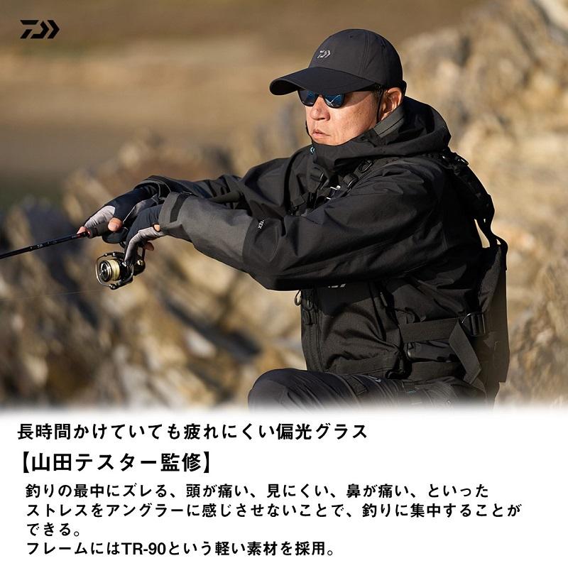 ＴＬＸ　０２４　イーズグリーン ダイワ 偏光サングラス TLX 024 釣り フレームマットブラック