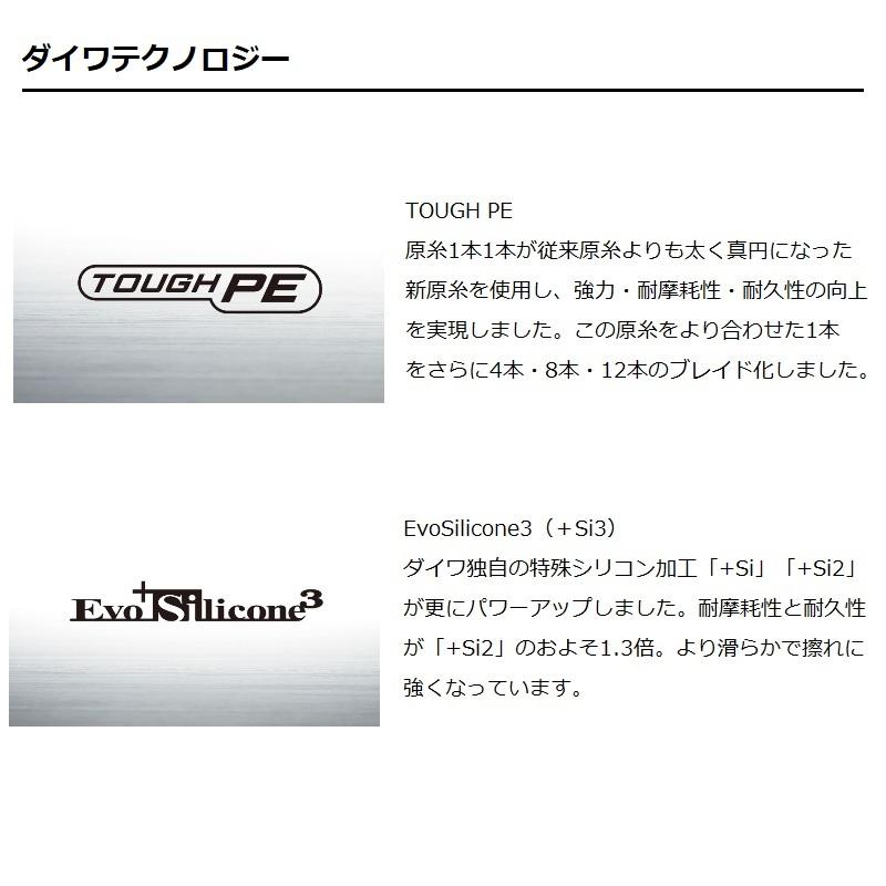 DAIWA（釣り） ダイワ UVF PEデュラセンサーX12EX+Si3 LGM 1-200