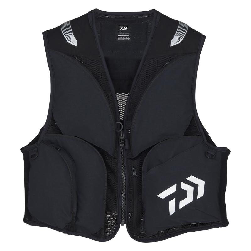 ダイワ DV-2124 CORDURA クールショートベスト ブラック キング 