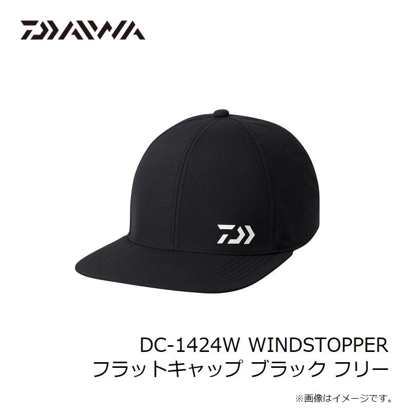DAIWA（ダイワ） DC-1424W WINDSTOPPER フラットキャップ ブラック