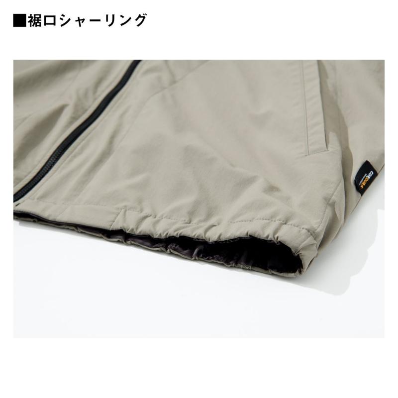 ダイワ DJ-8324 CORDURA リバーシブルコーチジャケット ブラック Lの画像
