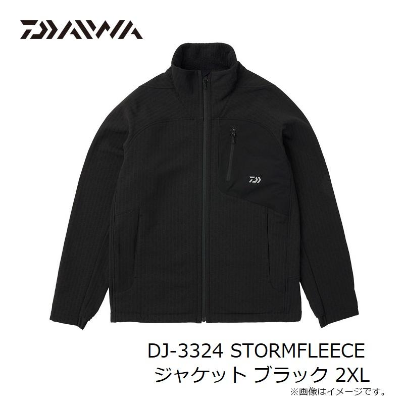 DAIWA（釣り） ダイワ DJ-3324 STORMFLEECE ジャケット ブラック 2XL