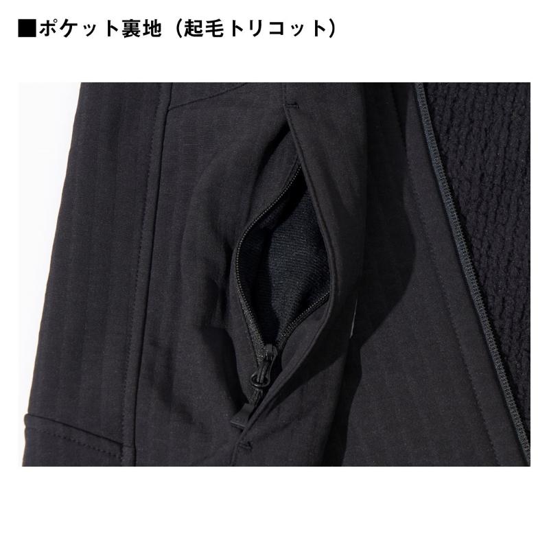 DAIWA（釣り） ダイワ DJ-3324 STORMFLEECE ジャケット ブラック