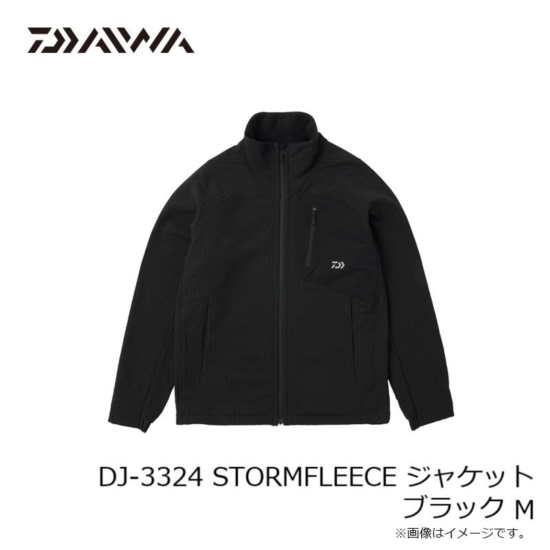 Daiwa DJ-3324 STORMFLEECE™ ジャケット ブラック DJ-3324 STORMFLEECE™ ジャケット(ウェア)｜DAIWA