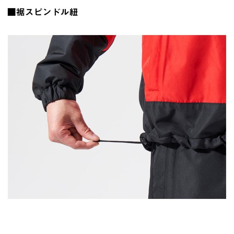 DAIWA（ダイワ） DI-5524 ウォームアップスーツ レッド 2XL : 釣具の
