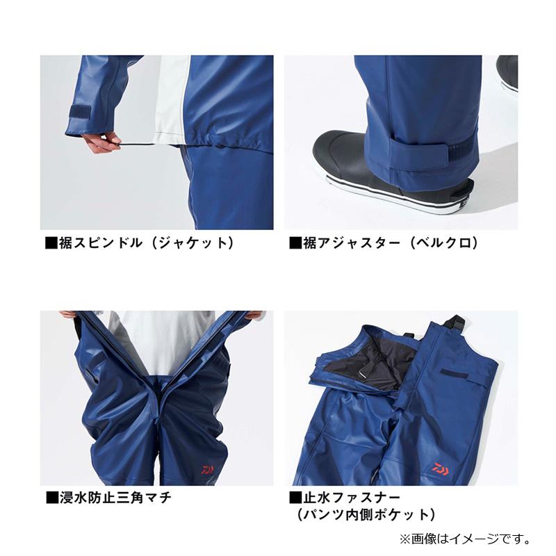 ダイワ　DW-6024 PU ウインタースーツ ブラックカモ 防寒 DW-6024 PUオーシャンウィンタースーツ(ウェア)｜DAIWA