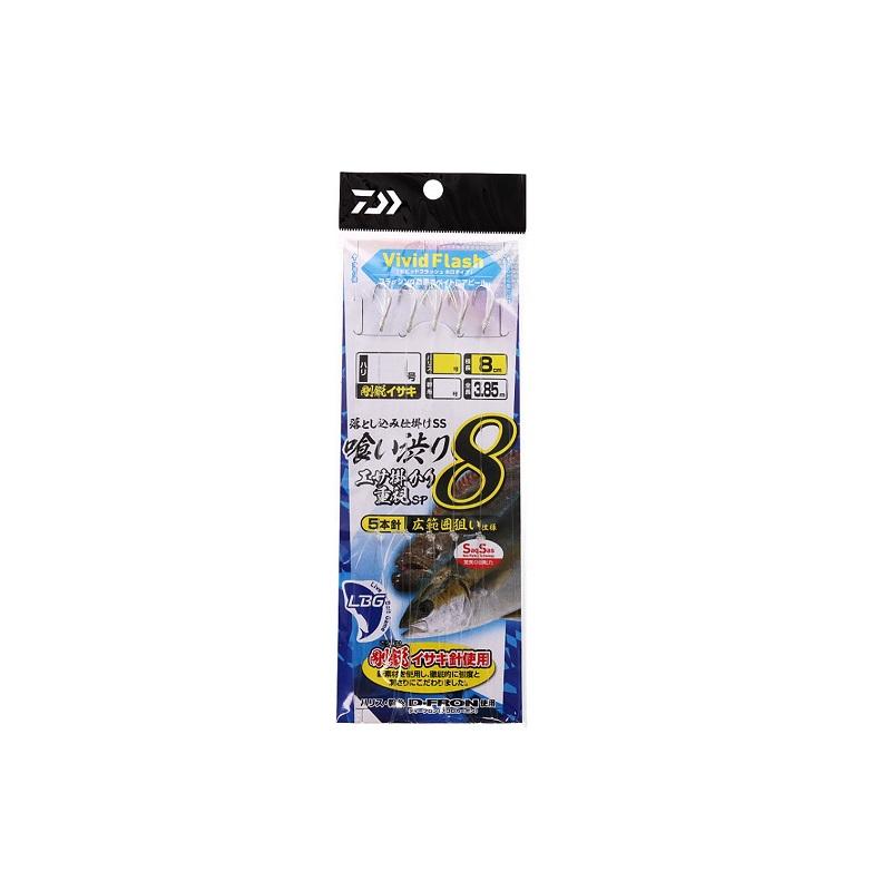 DAIWA（ダイワ） 落とし込み仕掛けSS LBG 5本喰い渋り8 エサ掛かり重視