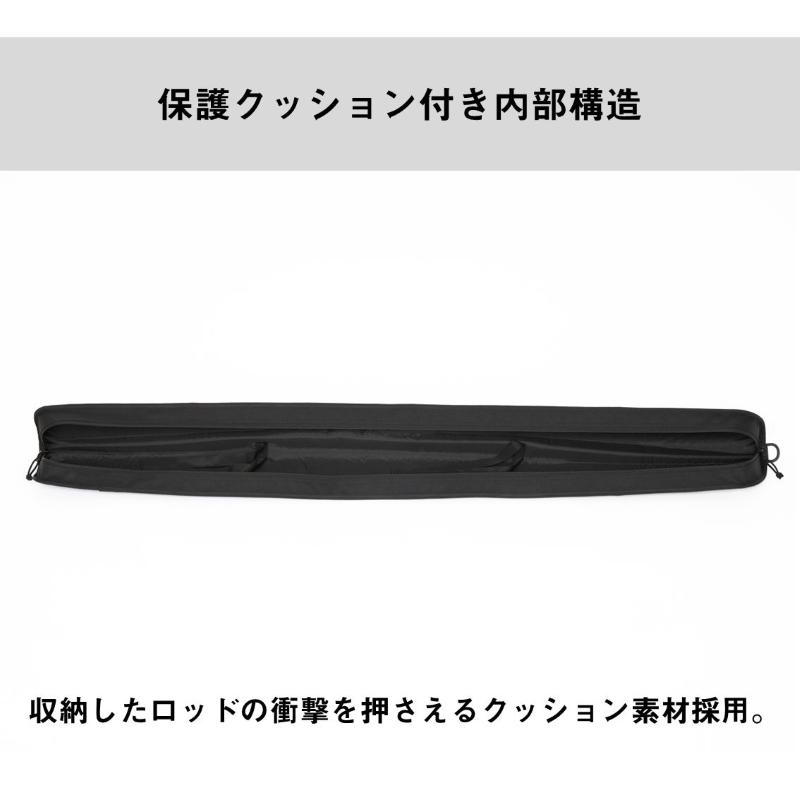 DAIWA（ダイワ） SLロッドケース 110S(C) ブラックシルバー : 釣具の