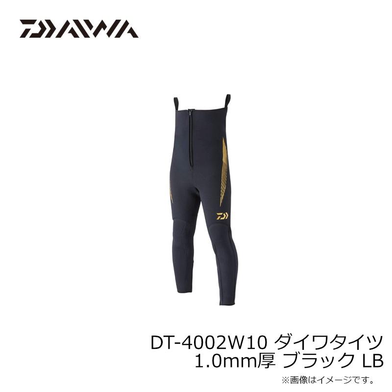DAIWA（ダイワ） DT-4002W10 ダイワタイツ 1.0mm厚 ブラック LB : 釣具