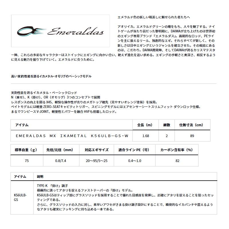 エメラルダス MX 89M 保証書 ケース 袋 グリップエンドカバー 付き