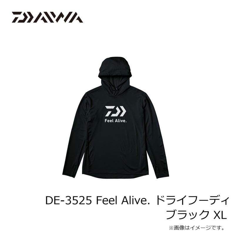 DAIWA（ダイワ） DE-3525 Feel Alive. ドライフーディ ブラック XL