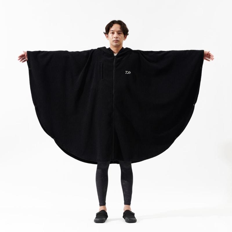 DAIWA（ダイワ） DJ-7325 フィッシングきがえポンチョ ブラック フリー