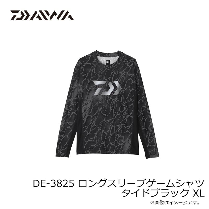 DAIWA（ダイワ） DE-3825 ロングスリーブゲームシャツ タイドブラック