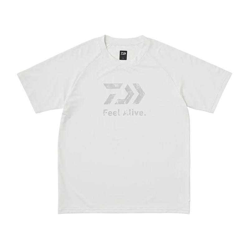 DAIWA（ダイワ） DE-3925 Feel Alive. ドライTシャツ ホワイト XL 