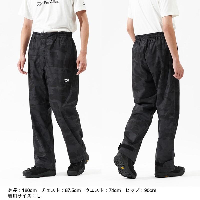 DAIWA（釣り） ダイワ DR-3625P RAINMAX レインパンツ ブラック WM