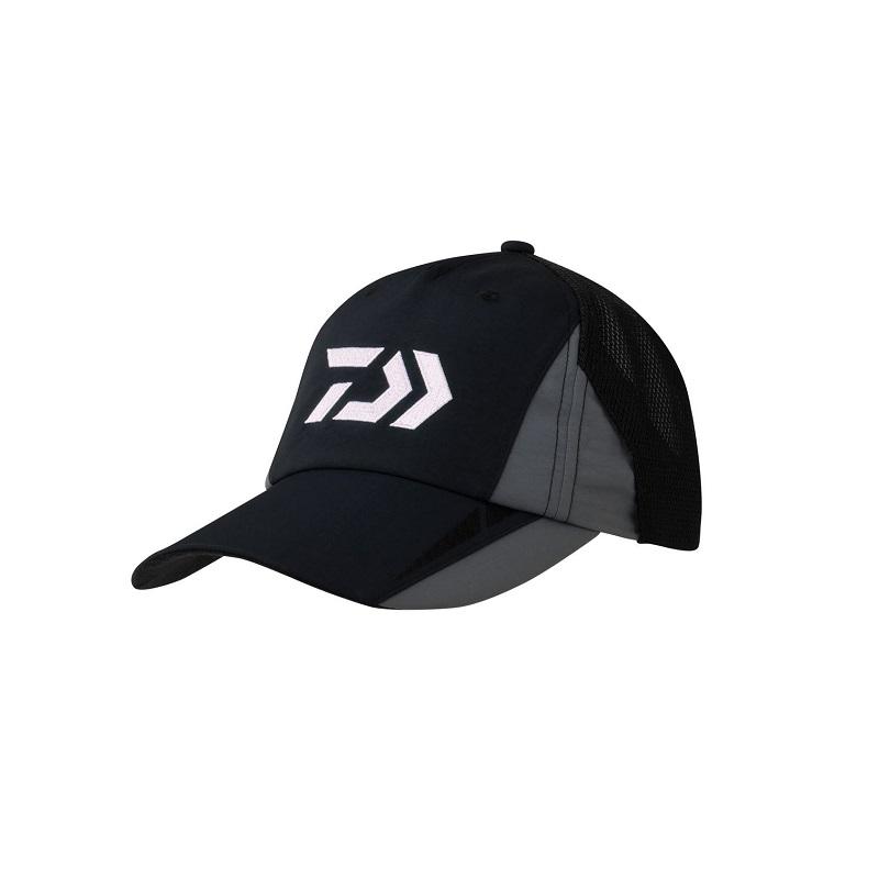 DAIWA（ダイワ） DC-3225 撥水ハーフメッシュキャップ ブラック フリー