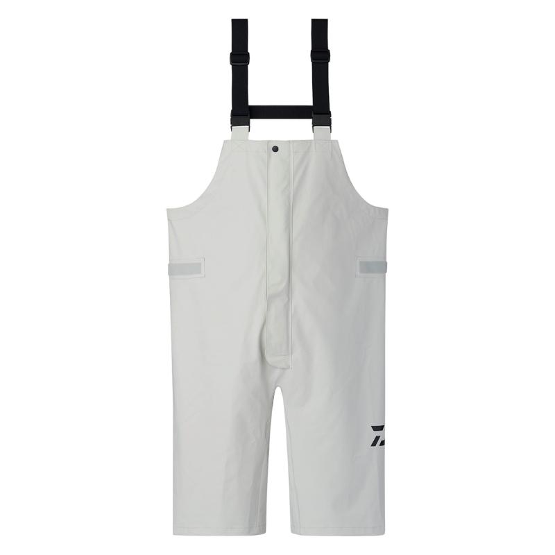 ダイワ レインウェア DR-6325P オーシャンレインハーフサロペット ライトグレー XL DAIWA（ダイワ） DR-6325P オーシャンレインハーフサロペット ライト