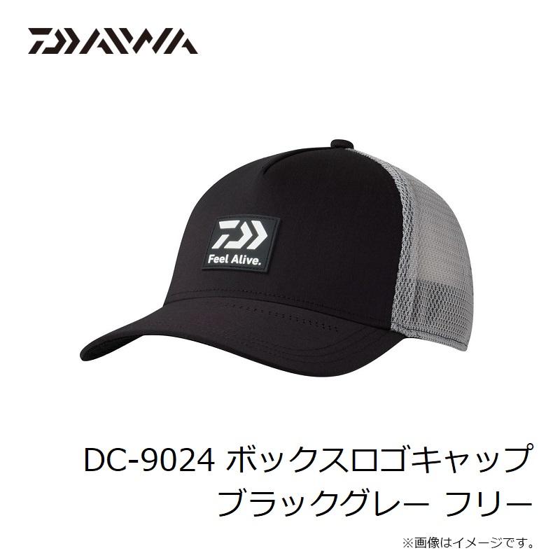 DAIWA（釣り） ダイワ DC-9024 ボックスロゴキャップ ブラック