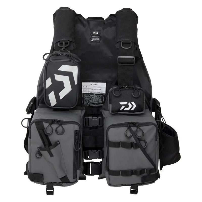 ル 年末のプロモーション DAIWA（釣り） ダイワ グレー フロートゲームベスト DF-6224 ライフジャケット