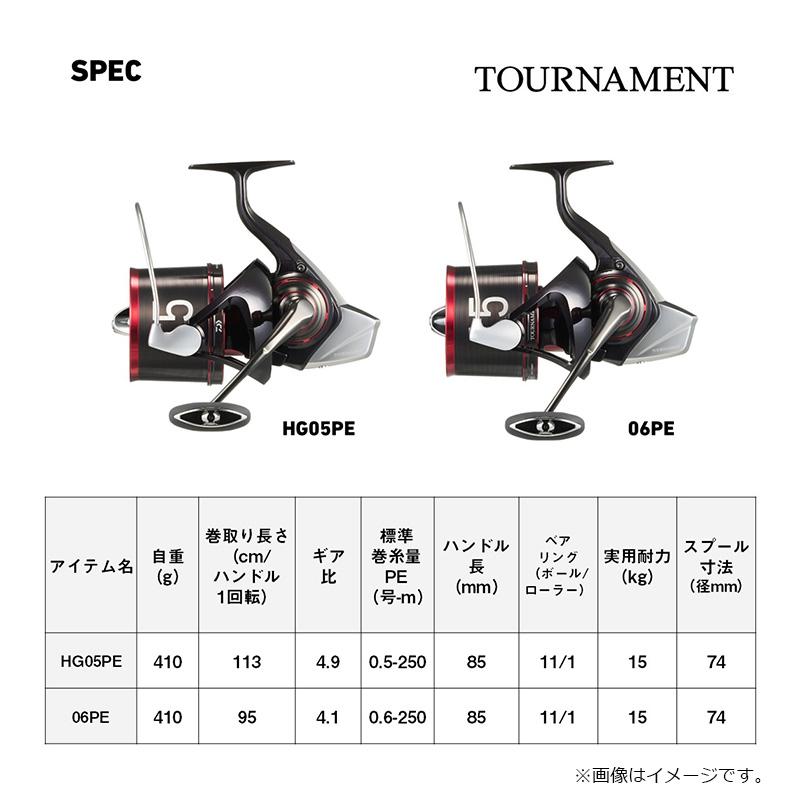 DAIWA（ダイワ） トーナメントサーフ45 HG05PE / 投げ リール 2026年10