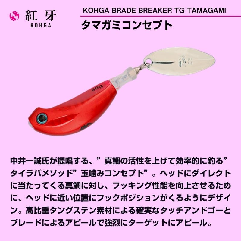 DAIWA（ダイワ） 紅牙ブレードブレイカーTG玉神アマダイチューンヘッド