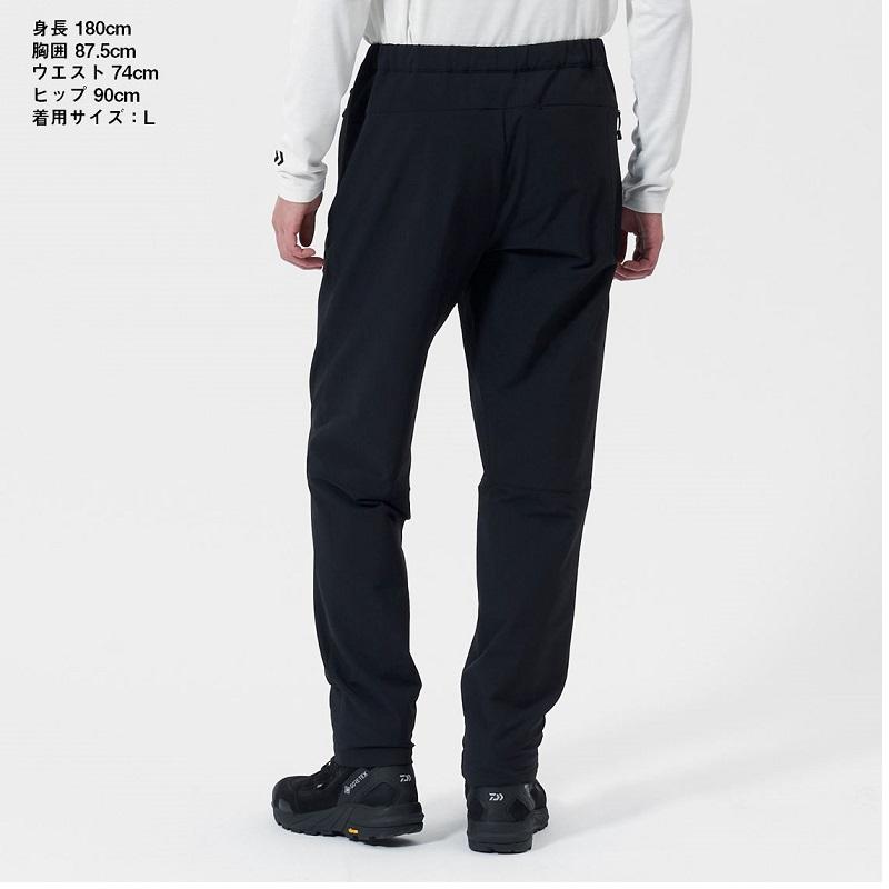ダイワ DP-8125 STORMFLEECE ウィンドブロックパンツ オリーブグリーン L【釣り 防寒ウェア 防寒着】の画像