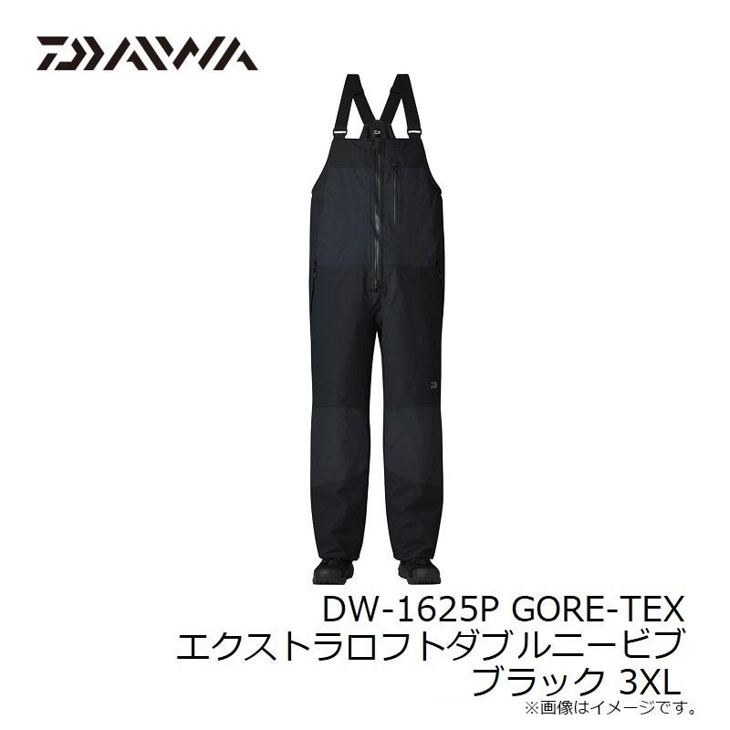 DAIWA ダイワ 防寒着 上下セット XL ナイロンジャケット パンツ 釣り DAIWA（ダイワ） DW-1625P GORE-TEX エクストラロフトダブルニービブ