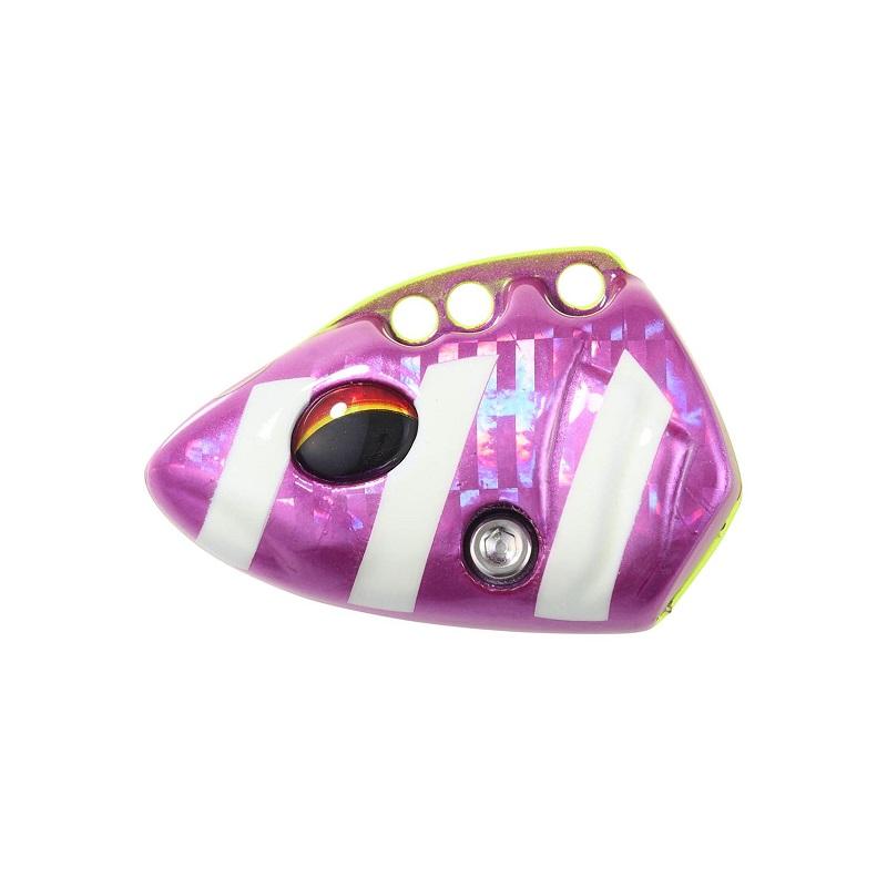 nommi ピンクセット DAIWA（釣り） ダイワ 船タチウオテンヤSS 50 AH替ヘッド 紫・黄