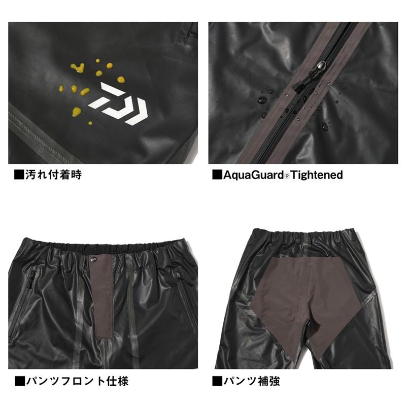 DAIWA（ダイワ） DR-2326 スプレーガードレインスーツ ブラックグレー