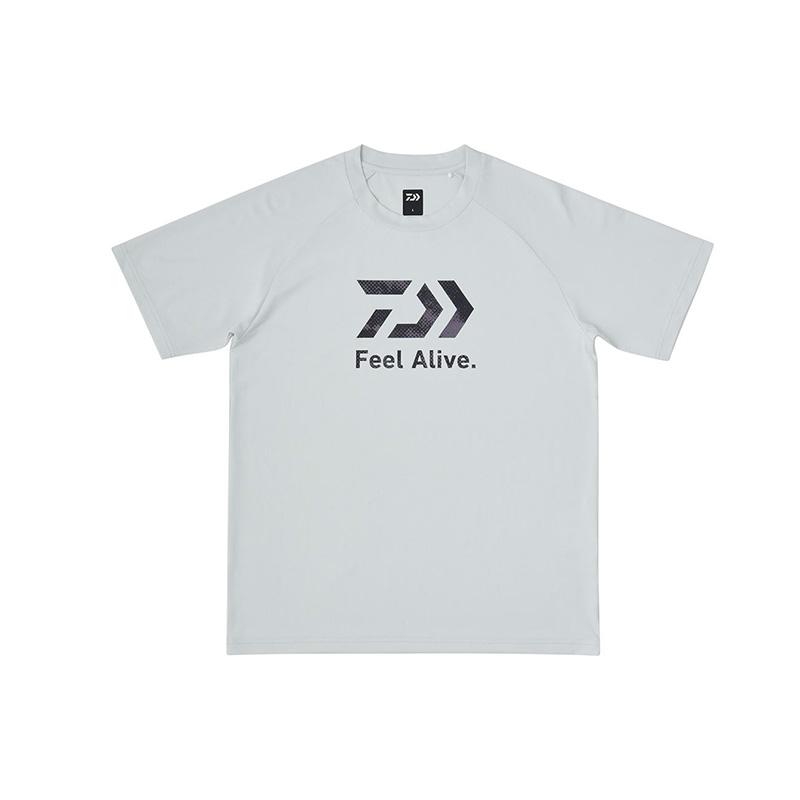 DAIWA（ダイワ） DE-3925 Feel Alive. ドライTシャツ ライトグレー L