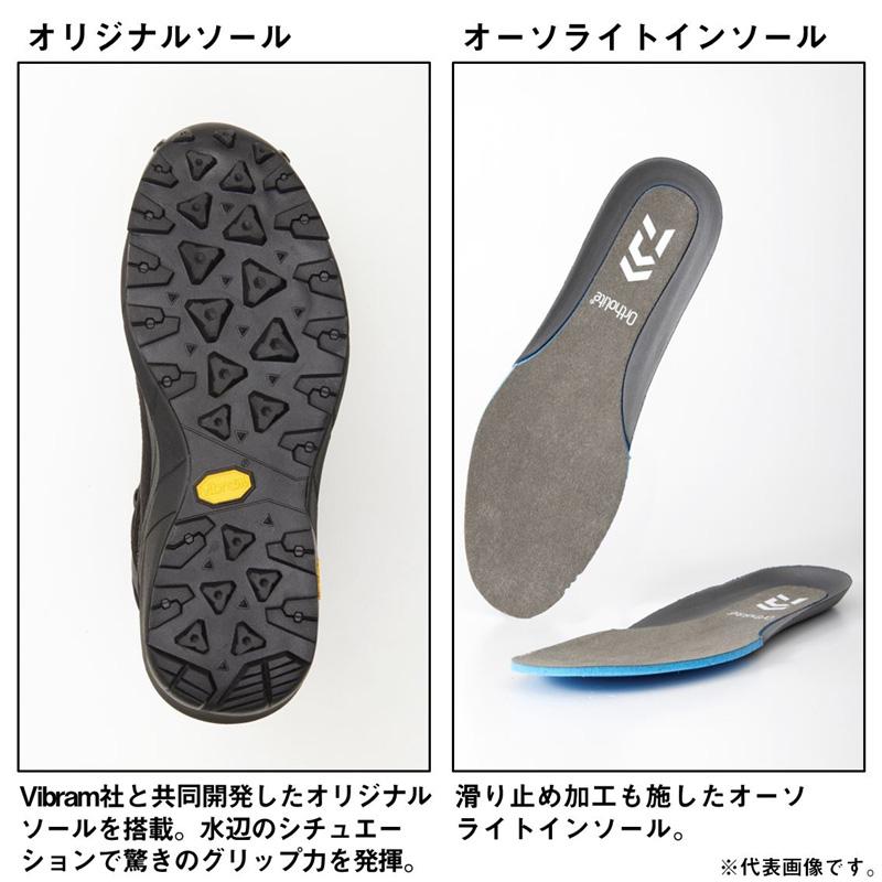 ダイワ　DS-2301G FOGLER GORE-TEX ミッドカット (ラジアルソール) ブラックグレー 27.0cm_6