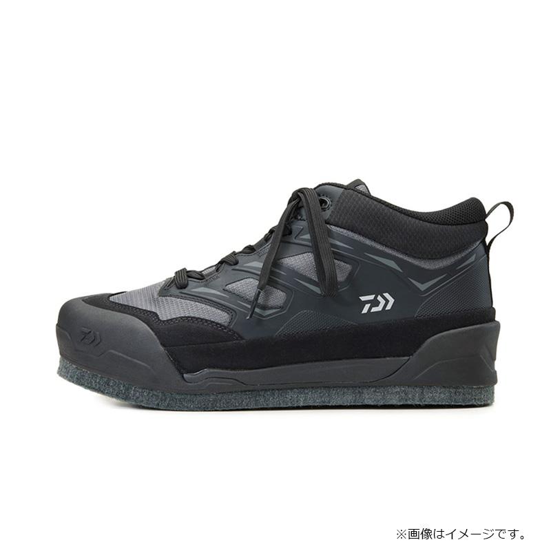 ダイワ DS-2504 フィッシングシューズ (フェルトスパイク) ブラック 28.0cmの画像