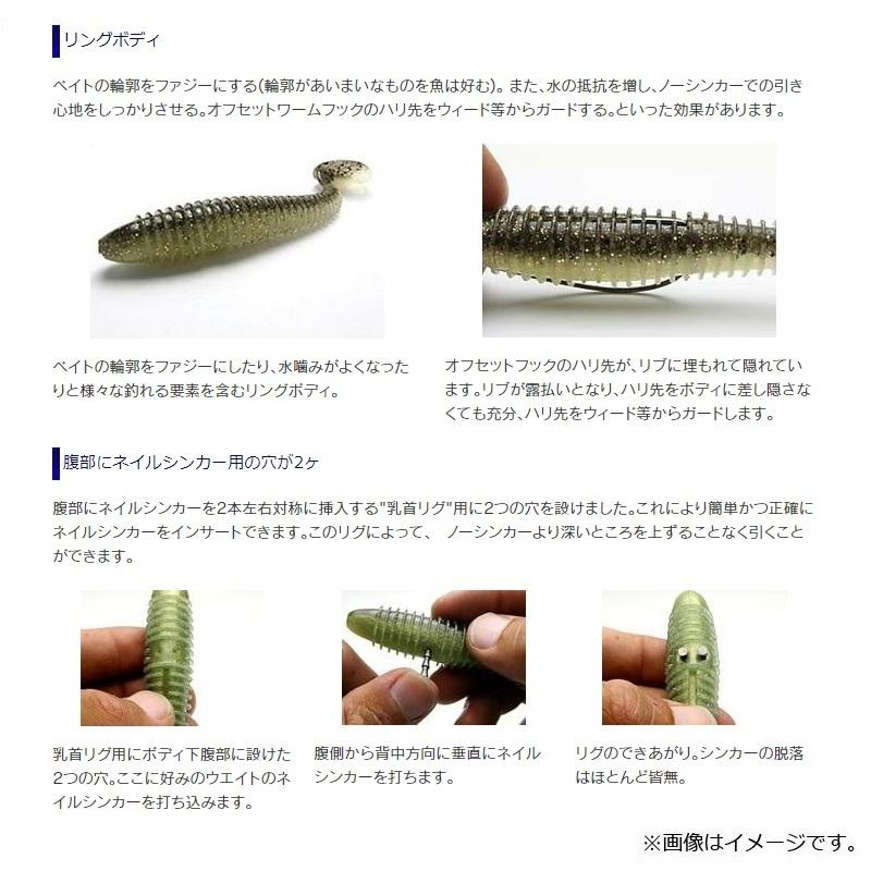ふぐ ケイテック スイングインパクトファット 2.8インチ 424 ライム